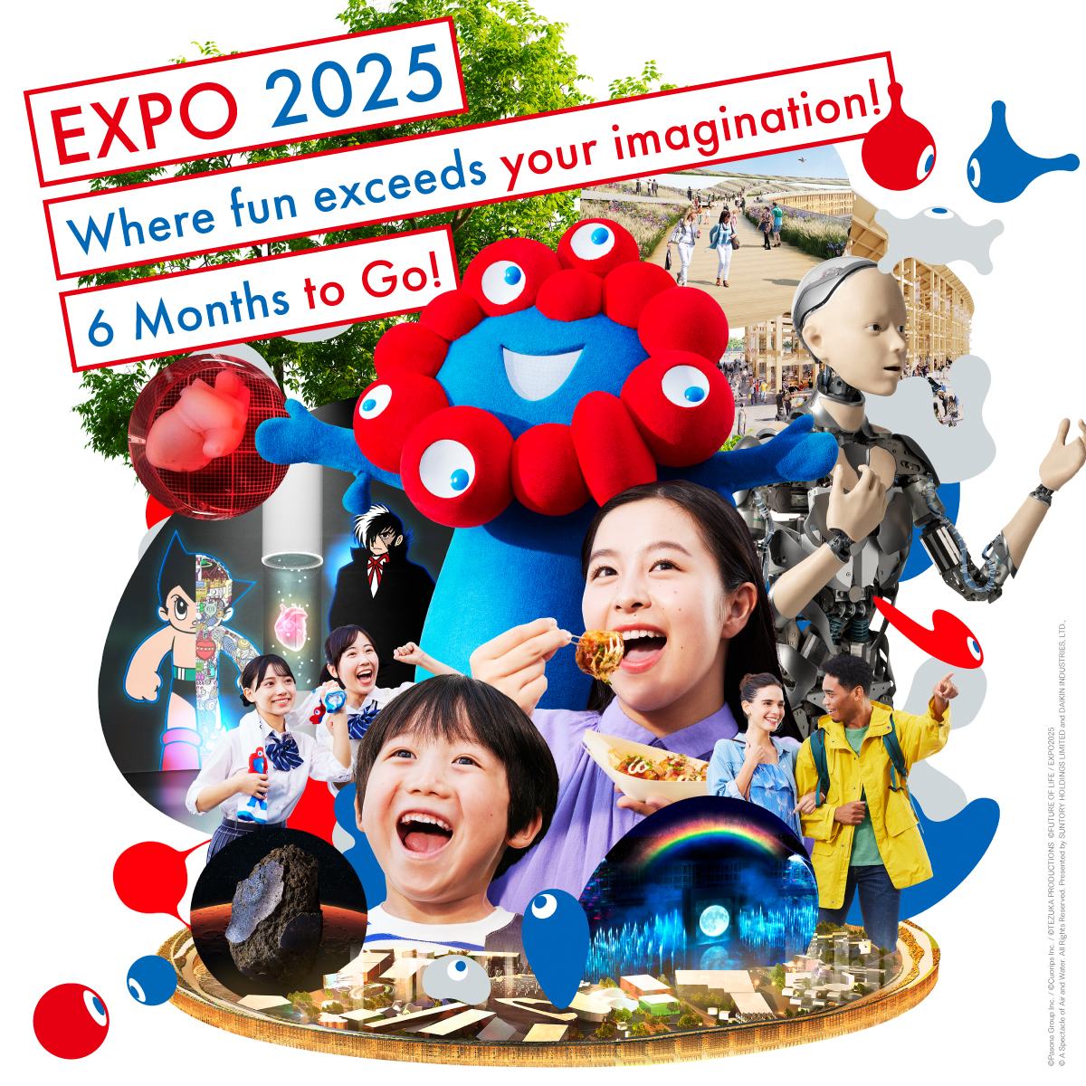 6 Months to Go!! before Expo 2025 Osaka, Kansai, Japan