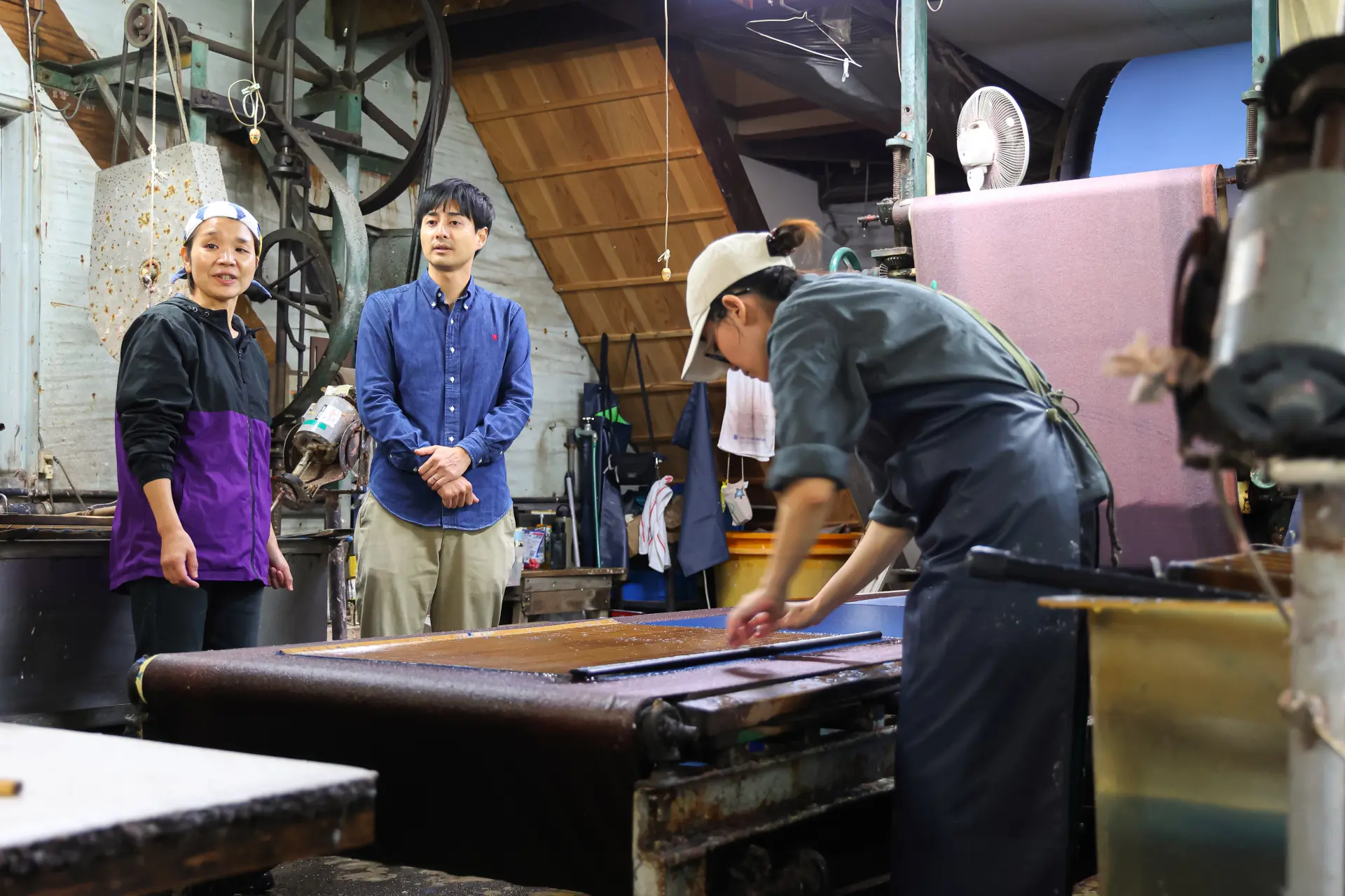 Visitors get a rare opportunity to observe artisans at work inside an actual workshop, a space usually not open to the public.