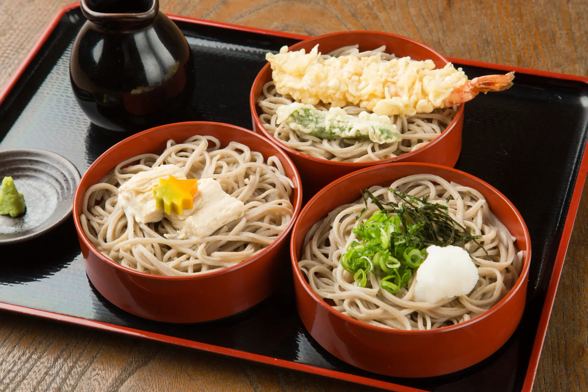 The restaurant's specialty, "Ōmi Musubi Soba", is crafted with the hope of fostering meaningful connections and good fortune through the delight of taste.