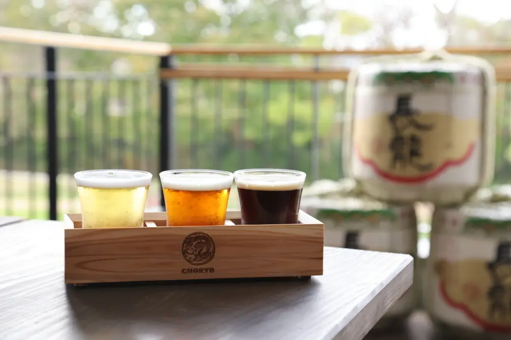 Beer Tasting Set (3 types, 100ml each) ¥900