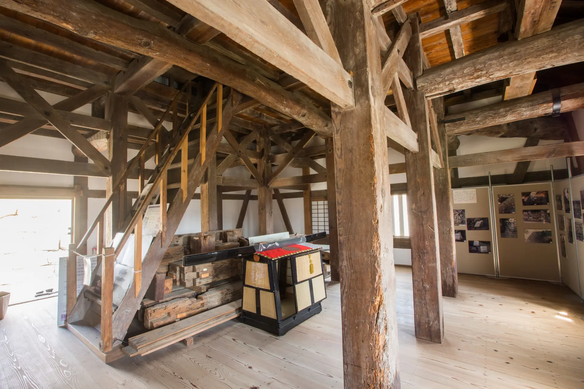 The turrets, designated as Important Cultural Properties of Japan, are open to the public for a limited time.