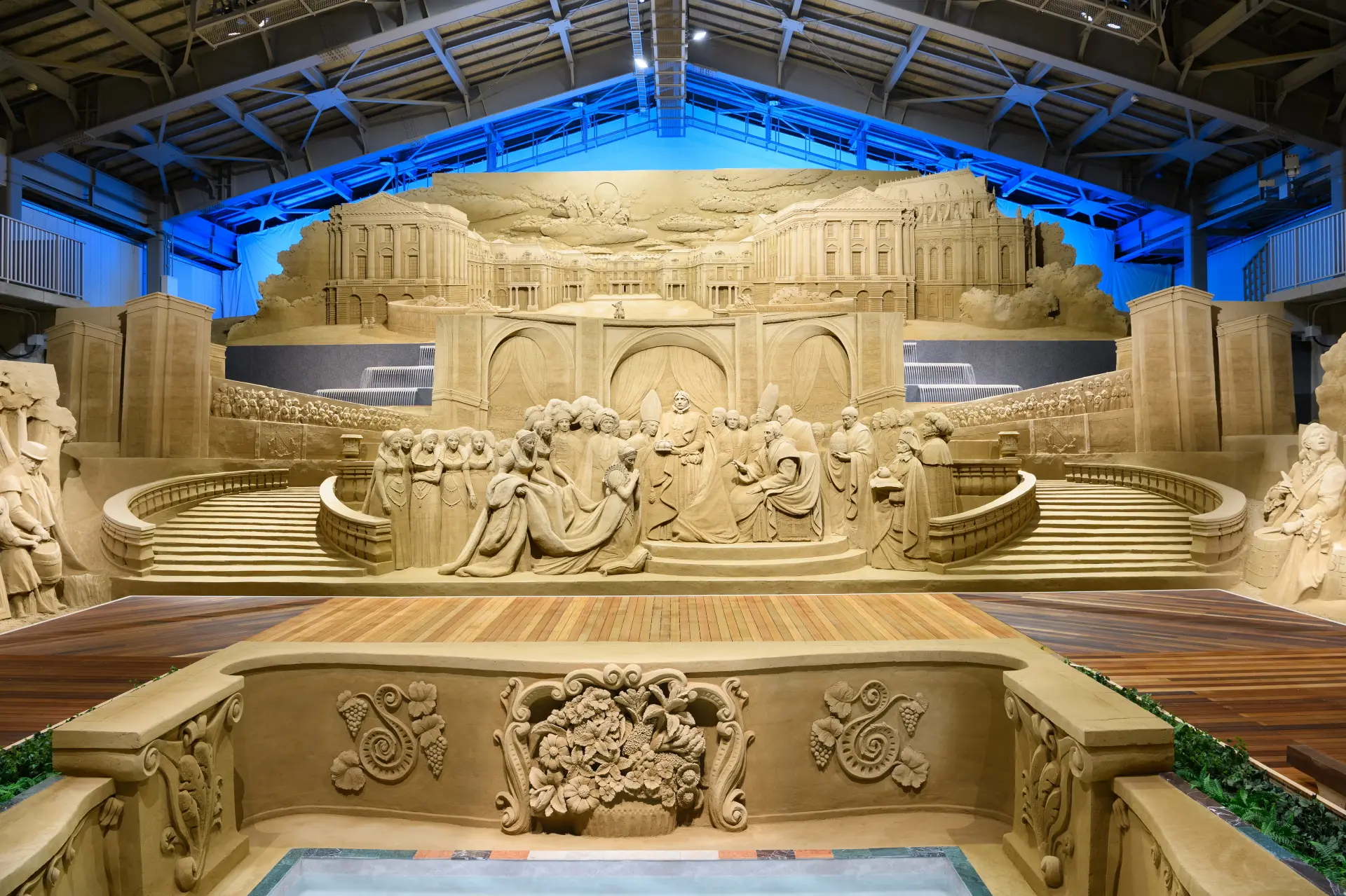 From April 19, 2024, to January 5, 2025, the exhibition "Travel the World in Sand: France Edition" will be on display.