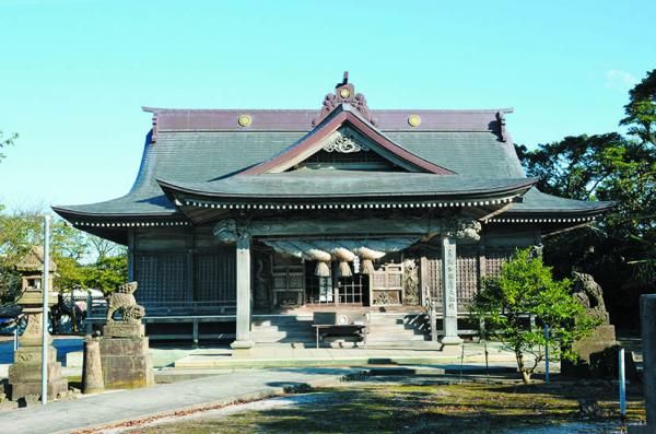 神崎神社の彫刻群見学