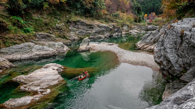 The beautiful and pristine Kushida River.