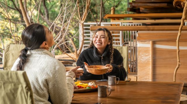 飯高の大自然の中で心身ともにリフレッシュ。