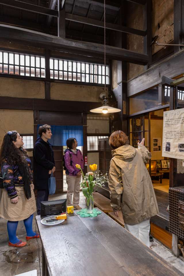 大津町家の内部見学