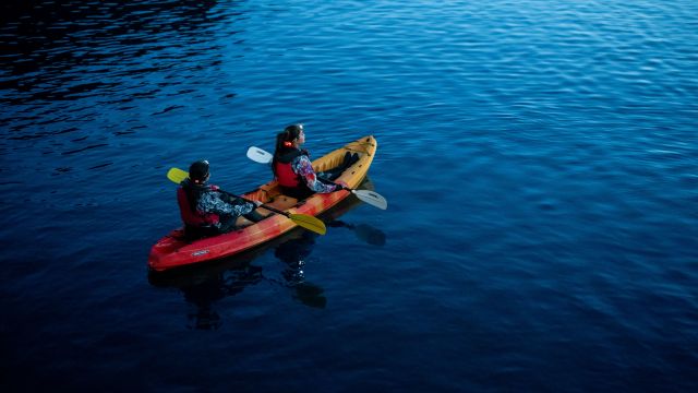 A Noctiluca Night Tour on a Sea Kayak 2