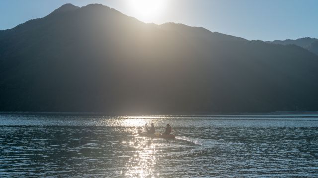 A Noctiluca Night Tour on a Sea Kayak 3