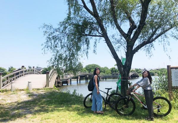 滋賀県高島市のサイクリングツアー（Ａプラン：針江、Ｂプラン：白鬚カヌー、Ｃプラン：メタセコイア）