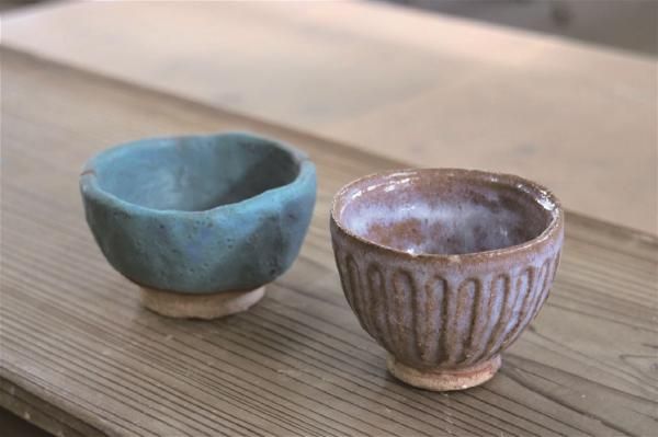 Your own unique sake cups