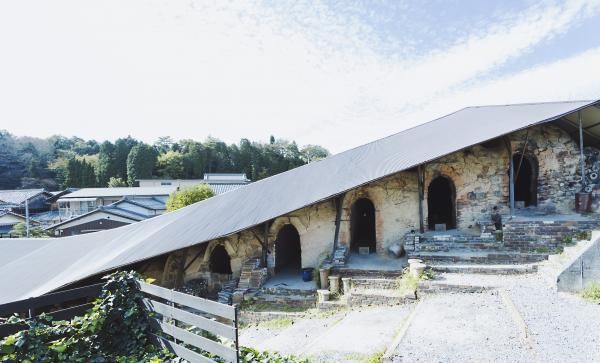 Climbing kiln, an industrial relic symbolic of the store itself