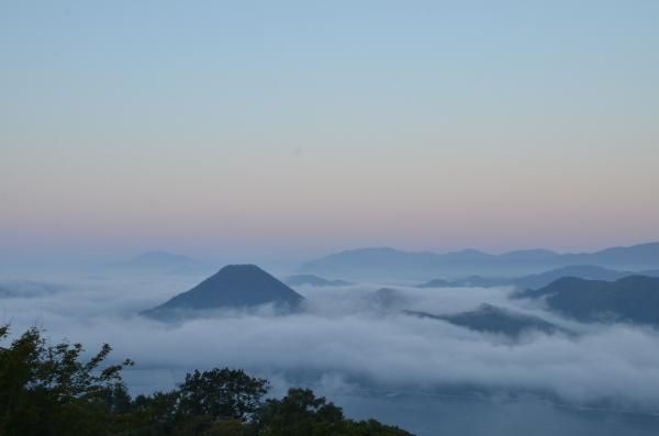 A sea of mist seen from Mt.GORO