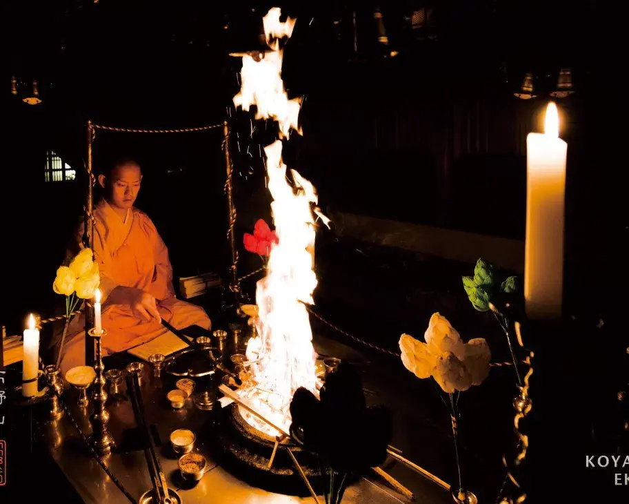 Wakayama: Fire Prayer & Lunch in a 1,200-Year-Old Temple