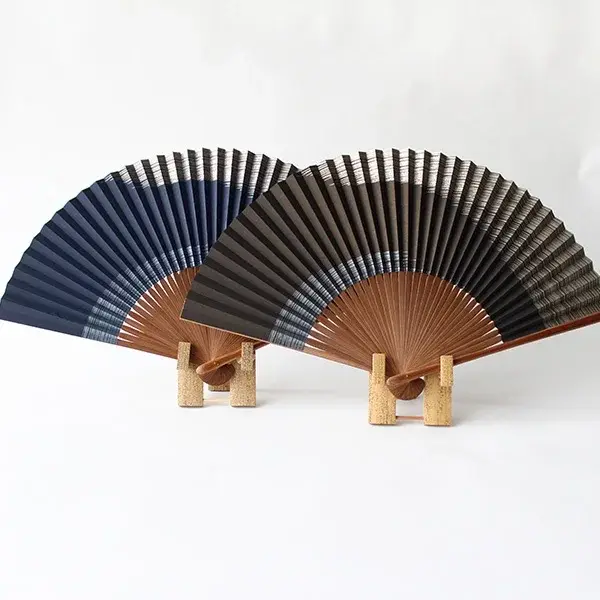 Kyoto Folding Fan "Kasumi" (Mist)