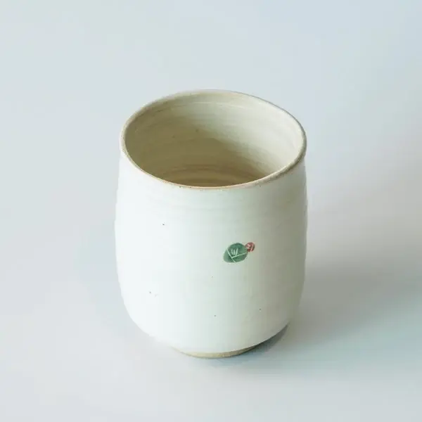 [JAPANESE TEA CUP] KOMON | SHIGARAKI WARE