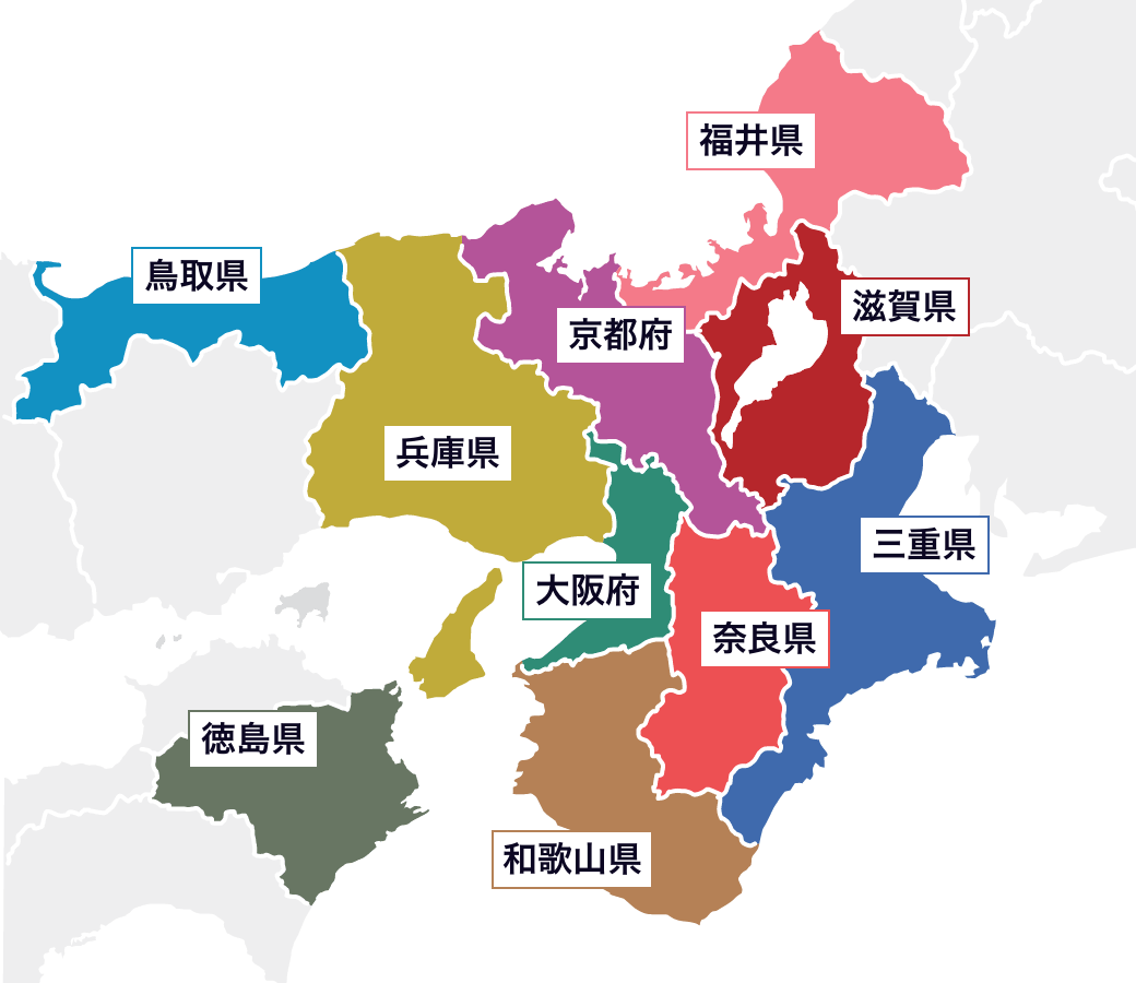 関西文化の日とは 地図